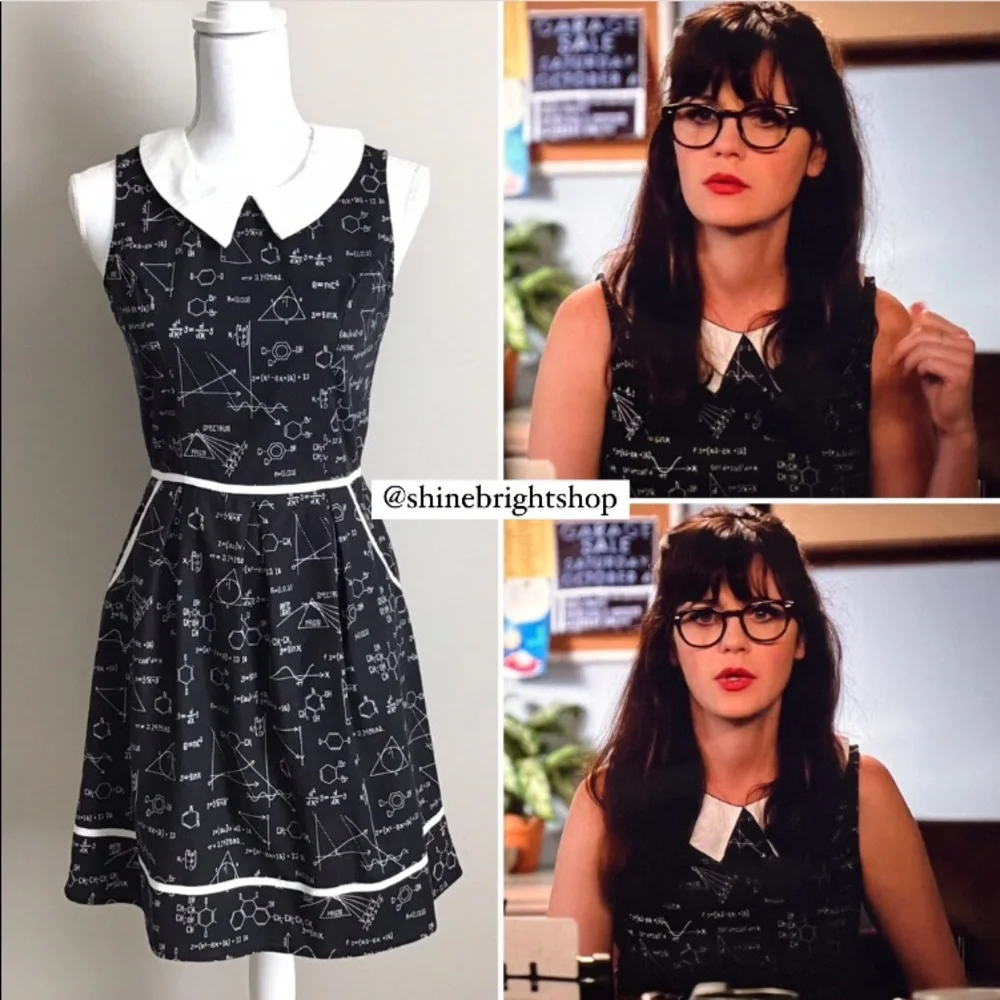 Vintage Retro Style Dress ASO Jessica Day in New Girl - Picture 2 of 11